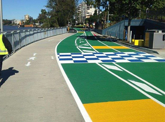 透水地坪在城市道路中應(yīng)用廣泛